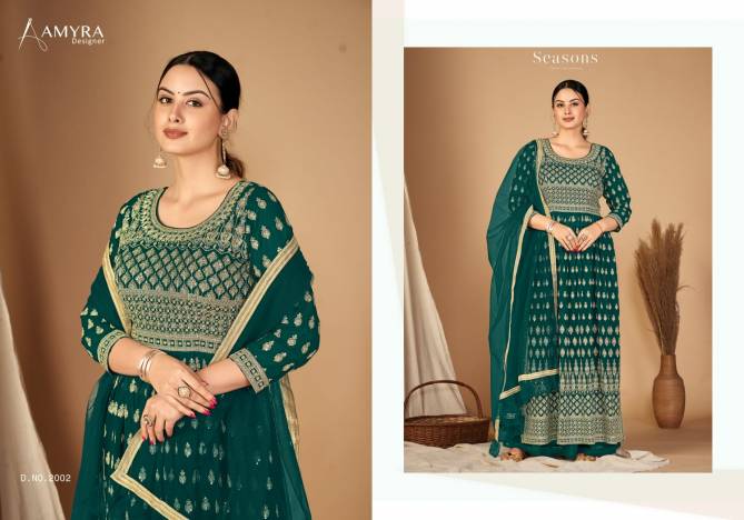 Amyra Nayra Vol 2 Wedding Wear Wholesale Georgette Salwar Suit Catalog
